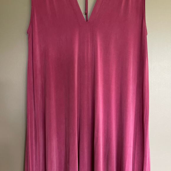 ANTHROPOLOGIE Eri + Ali Briella Tunic Dress Size Small Purple Pink Red Relaxed - Picture 7 of 16